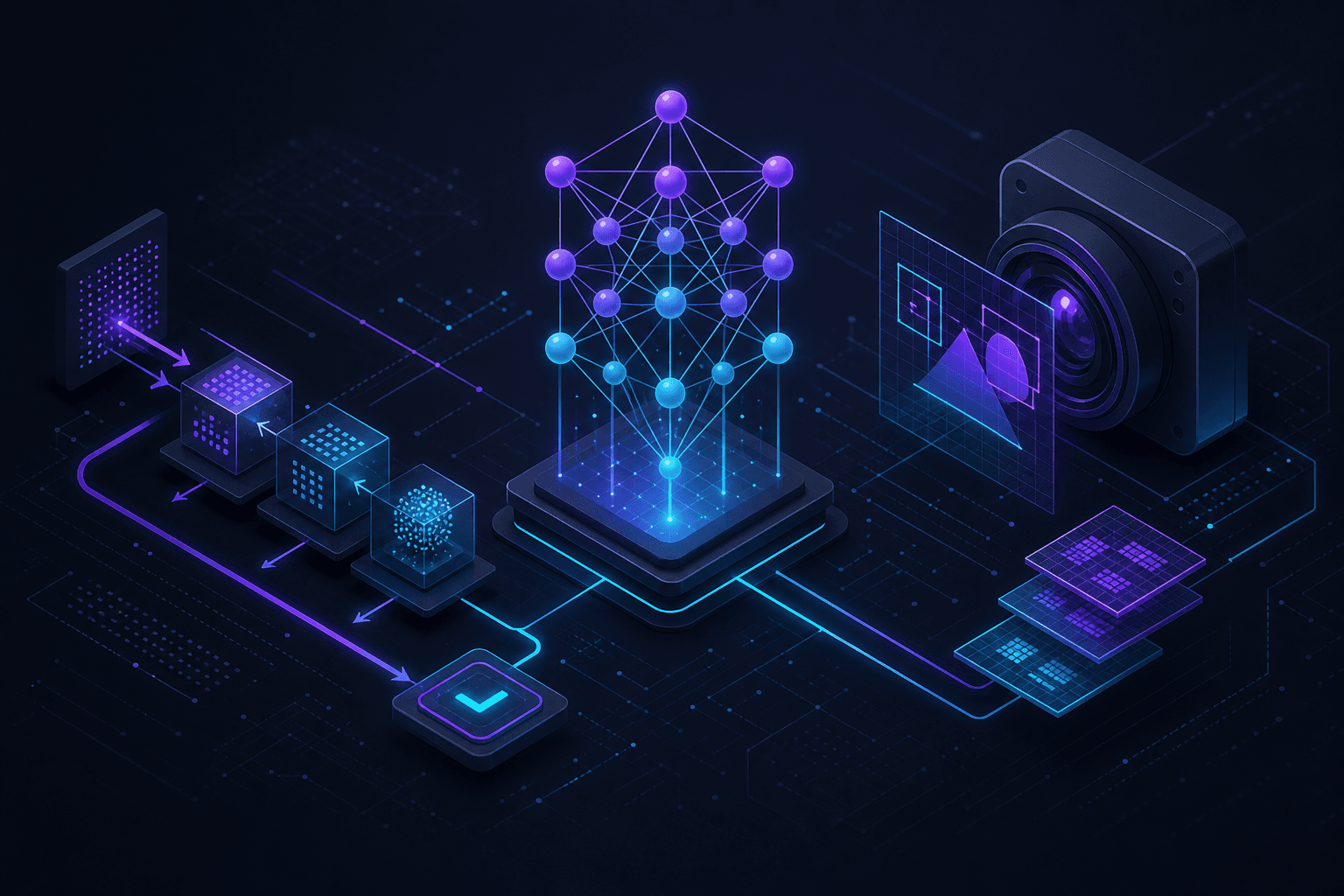 AI systems — neural networks, ML pipelines, and computer vision